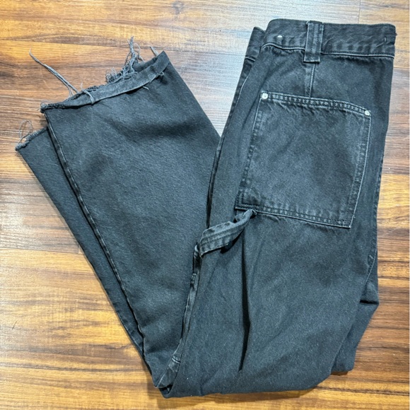 Mango distressed black jeans - Picture 2 of 2